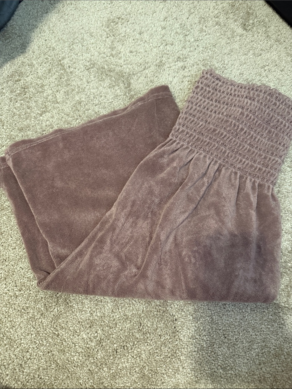 Juicy Couture Classic Terry Cloth Mini Dress